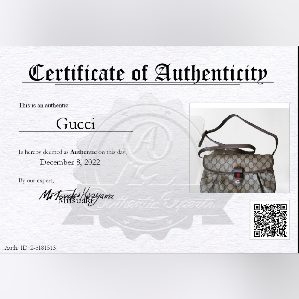 💖VINTAGE GUCCI SUPREME GG OPHIDIA,  SHOULDER BAG W/REMOVEABLE STRAP FOR C… - Picture 16 of 17